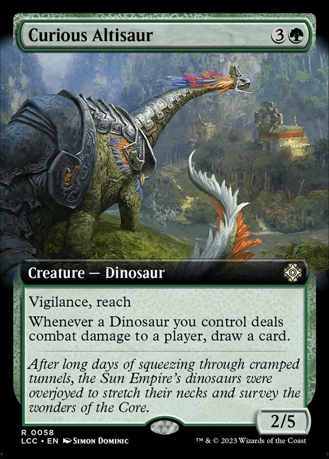 Curious Altisaur 「LCC/58」「EN」
