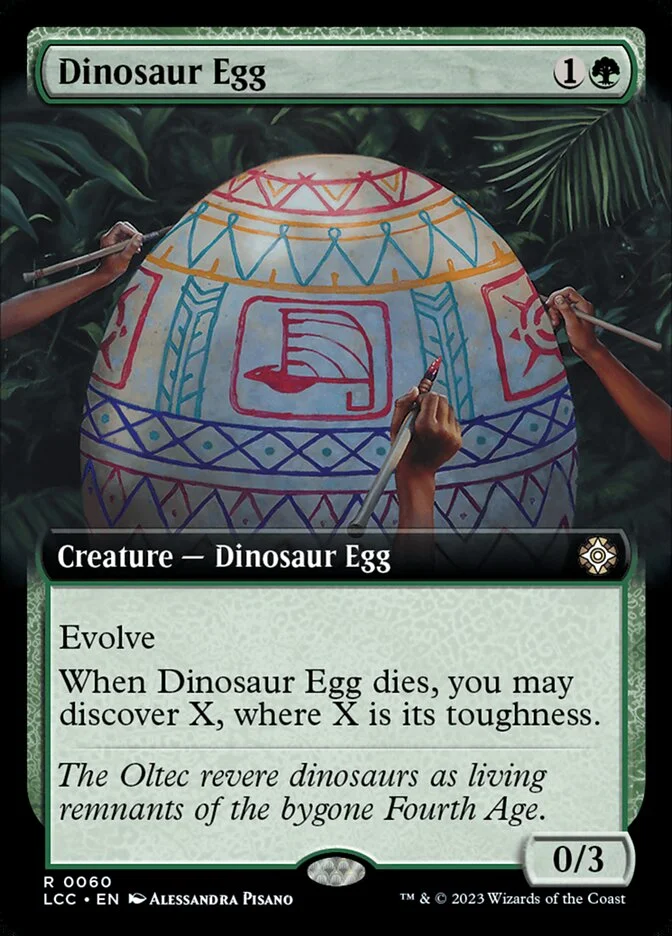 Dinosaur Egg 「LCC/60」「EN」