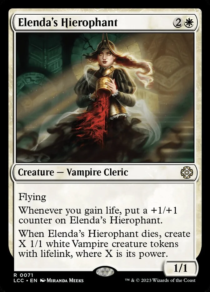 Elenda's Hierophant 「LCC/71」「EN」