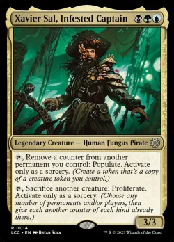 Xavier Sal, Infested Captain #14 · Magic: The Gathering