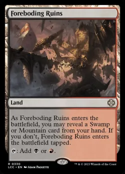 Foreboding Ruins 「LCC/330」「EN」