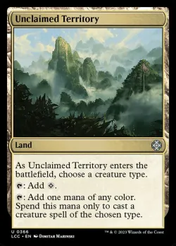 Unclaimed Territory 「LCC/366」「EN」