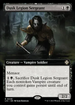 Dusk Legion Sergeant #48 · Magic: The Gathering
