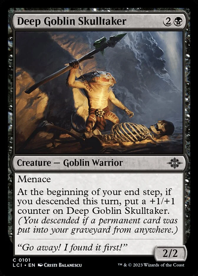 Deep Goblin Skulltaker 「LCI/101」「EN」