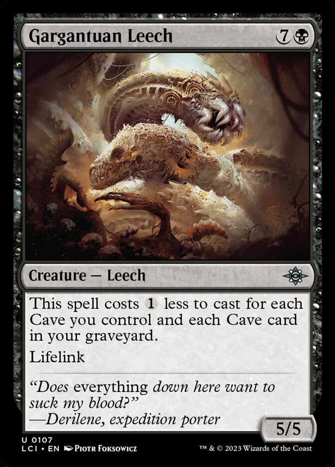 Gargantuan Leech 「LCI/107」「EN」