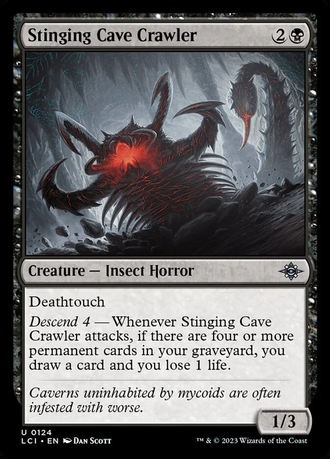 Stinging Cave Crawler 「LCI/124」「EN」