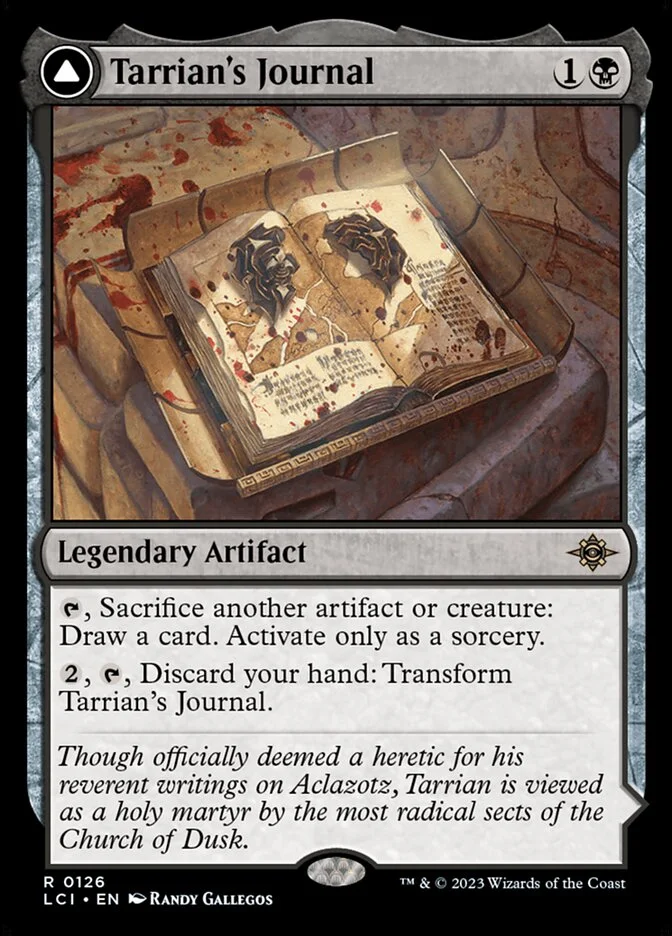 Tarrian's Journal // The Tomb of Aclazotz 「LCI/126」「EN」