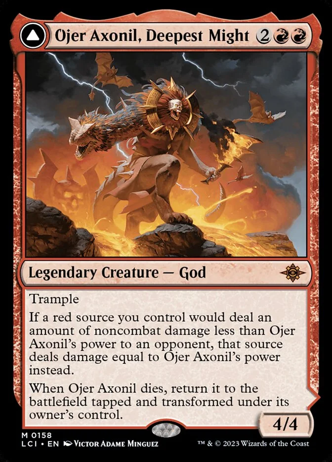 Ojer Axonil, Deepest Might // Temple of Power 「LCI/158」「EN」