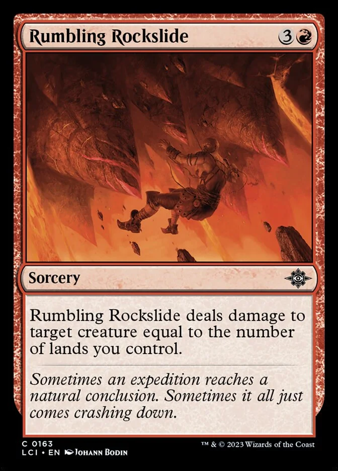 Rumbling Rockslide 「LCI/163」「EN」