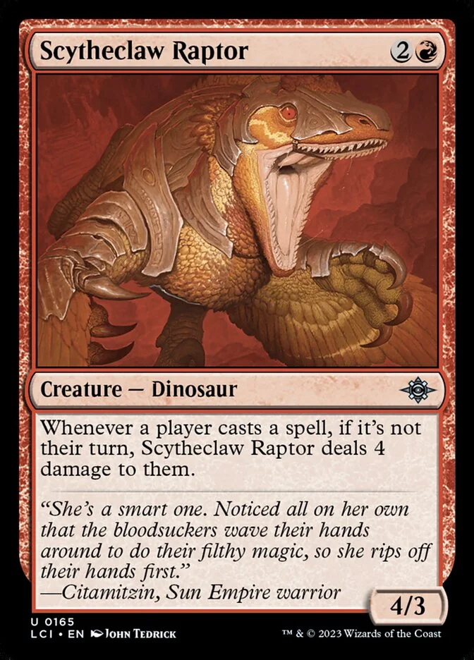 Scytheclaw Raptor 「LCI/165」「EN」