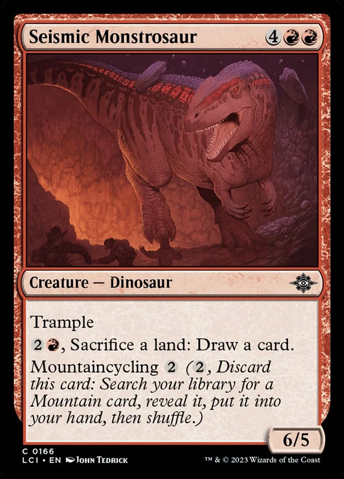 Seismic Monstrosaur 「LCI/166」「EN」