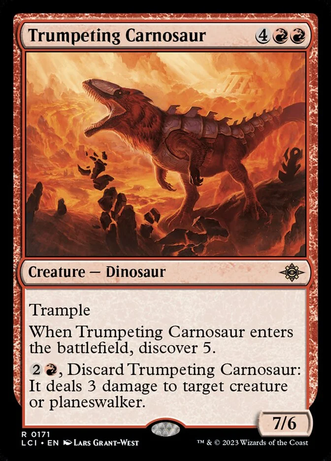 Trumpeting Carnosaur 「LCI/171」「EN」