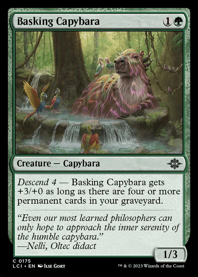 Basking Capybara 「LCI/175」「EN」