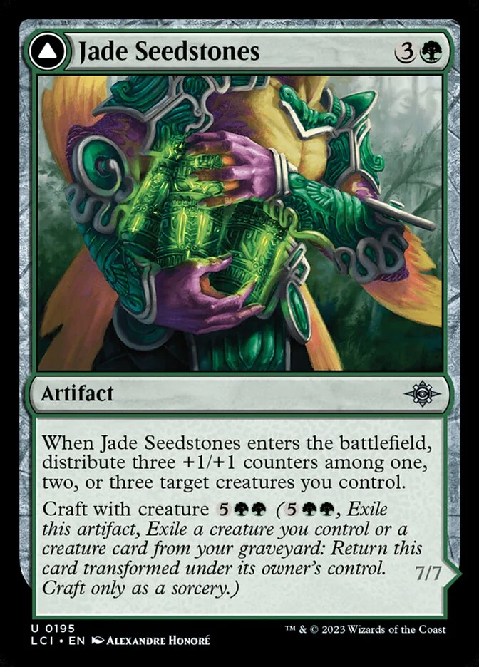 Jade Seedstones // Jadeheart Attendant 「LCI/195」「EN」