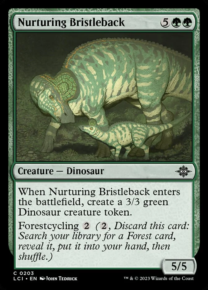 Nurturing Bristleback 「LCI/203」「EN」