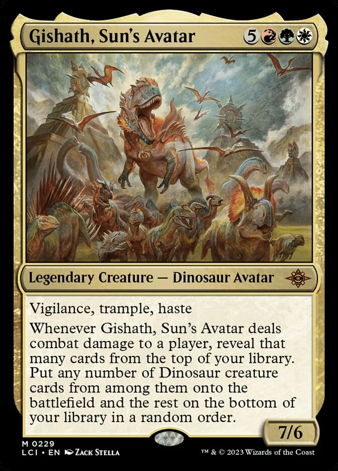 Gishath, Sun's Avatar 「LCI/229」「EN」