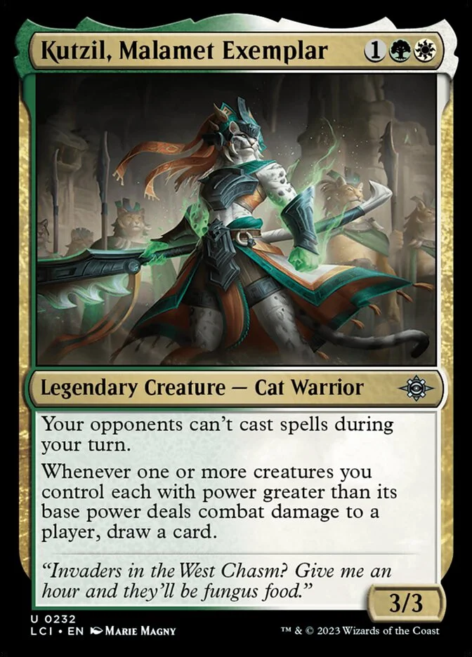 Kutzil, Malamet Exemplar 「LCI/232」「EN」