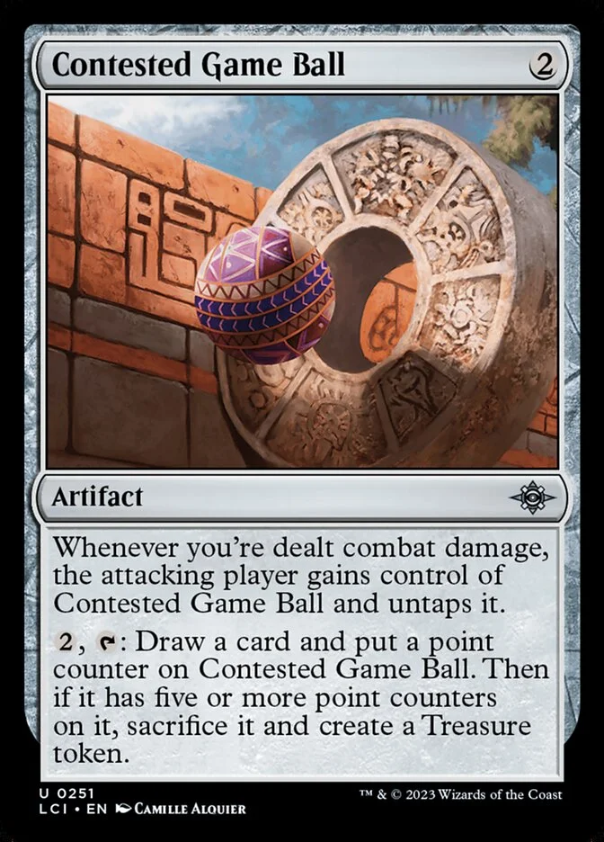 Contested Game Ball 「LCI/251」「EN」