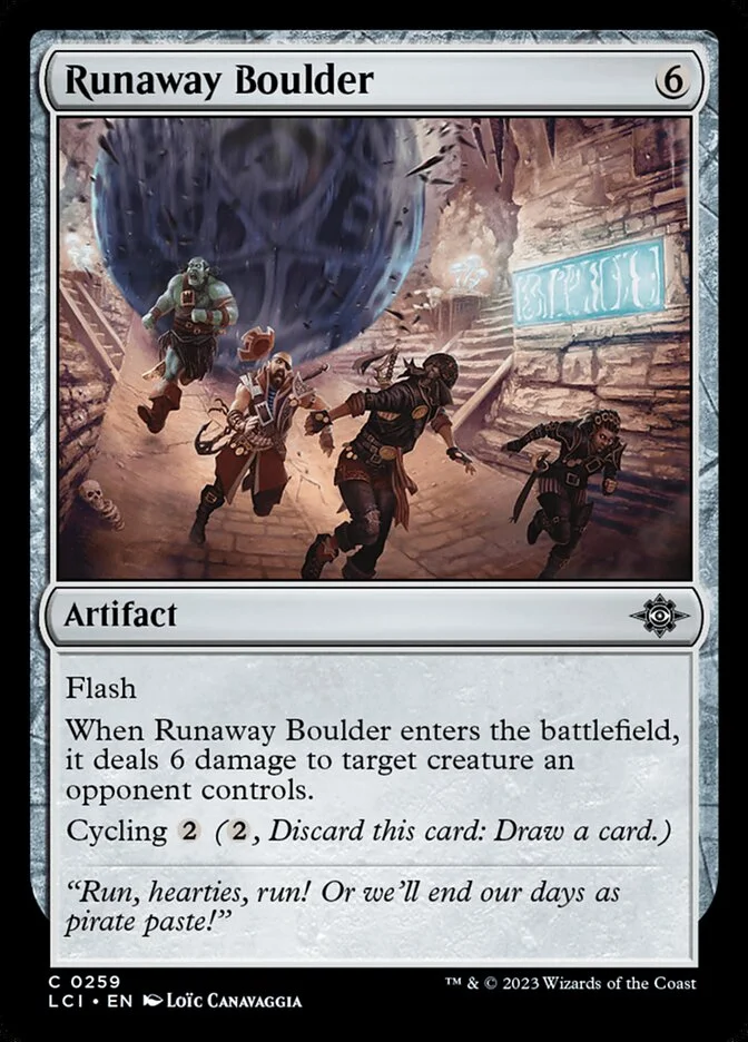 Runaway Boulder 「LCI/259」「EN」