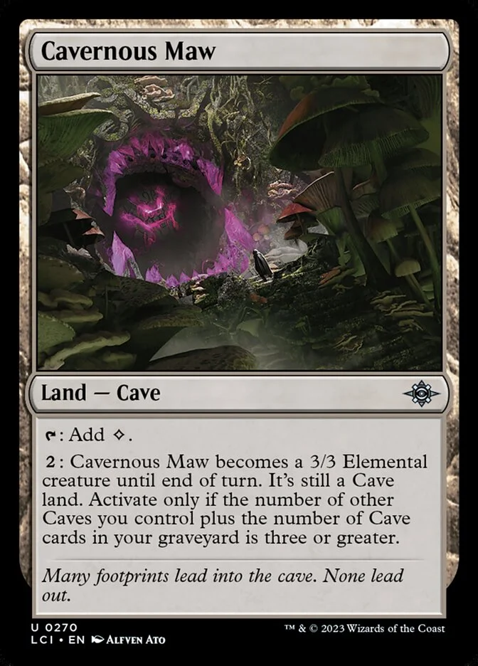 Cavernous Maw 「LCI/270」「EN」