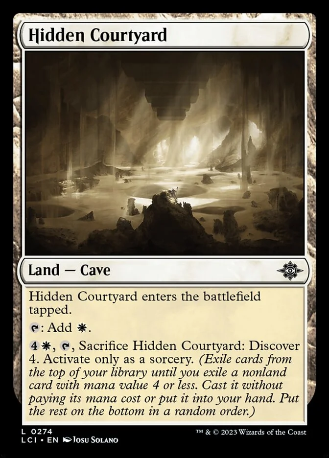 Hidden Courtyard 「LCI/274」「EN」