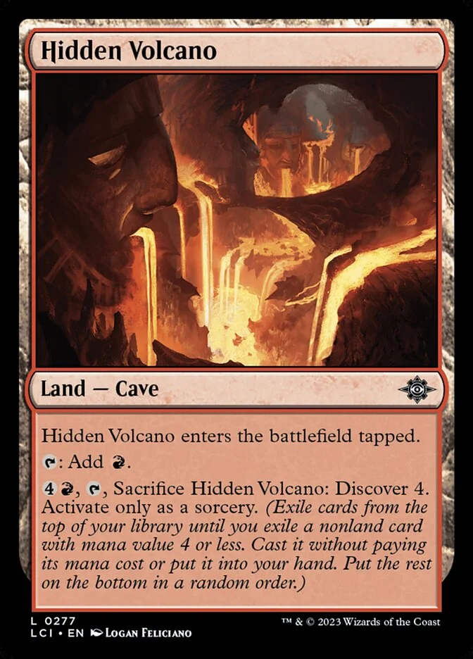Hidden Volcano 「LCI/277」「EN」