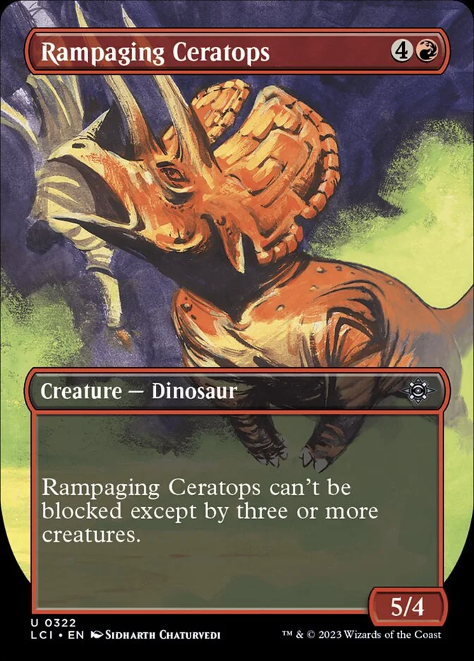 Rampaging Ceratops 「LCI/322」「EN」