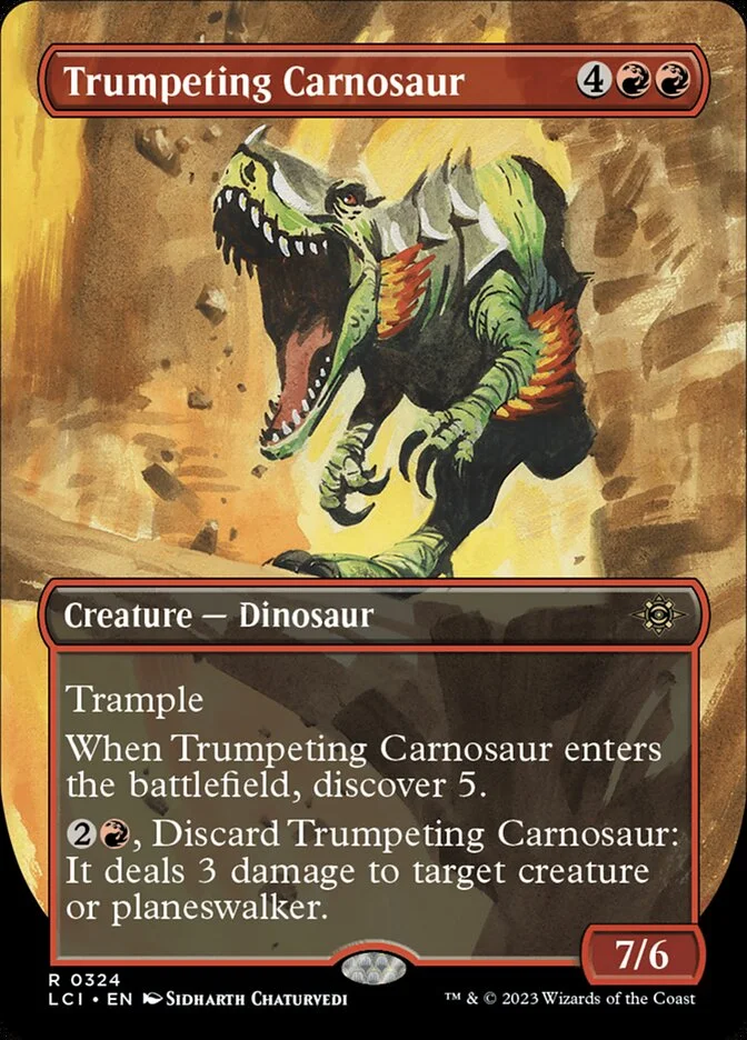 Trumpeting Carnosaur 「LCI/324」「EN」