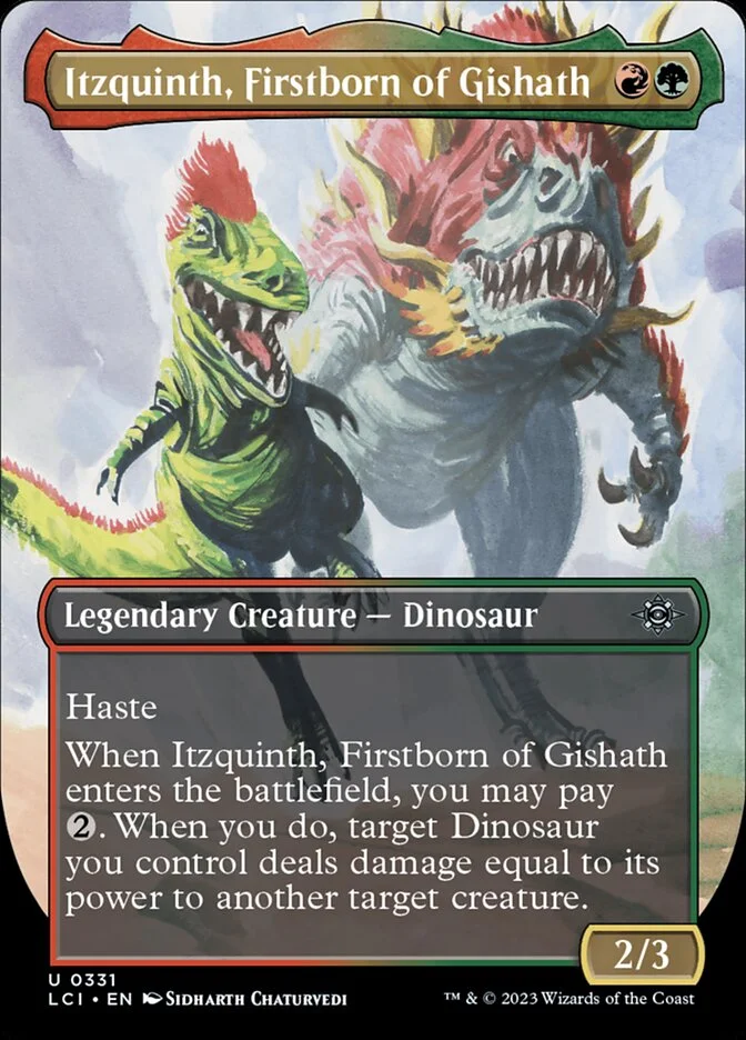 Itzquinth, Firstborn of Gishath 「LCI/331」「EN」