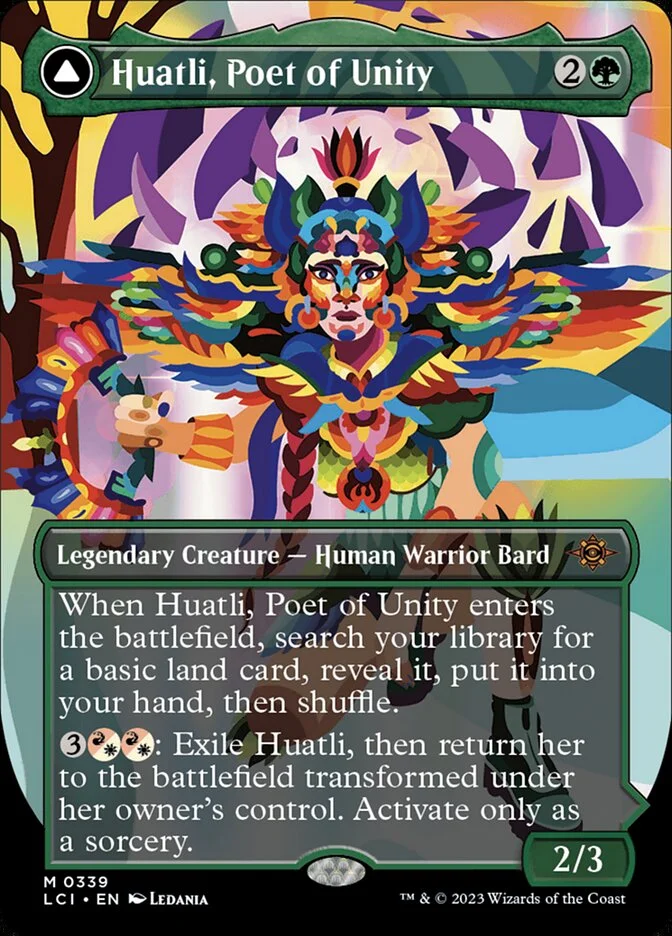 Huatli, Poet of Unity // Roar of the Fifth People 「LCI/339」「EN」