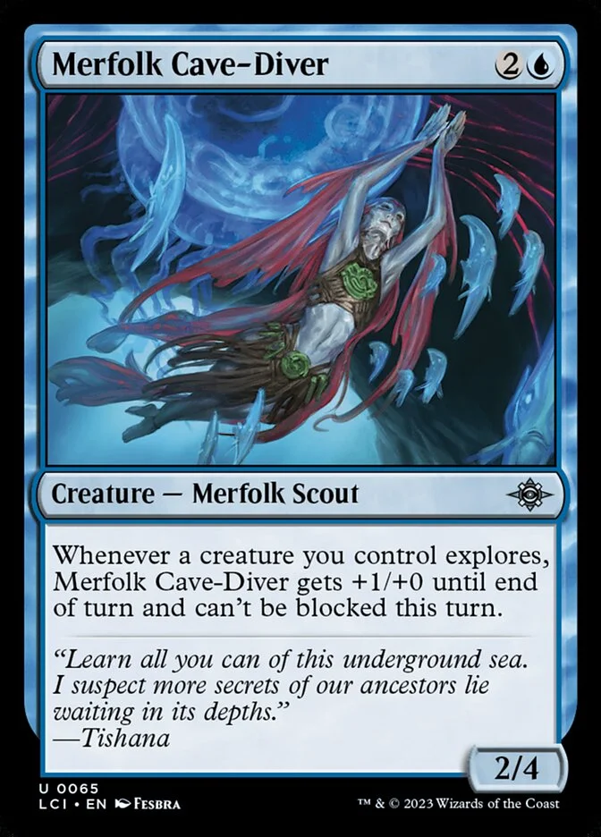 Merfolk Cave-Diver 「LCI/65」「EN」