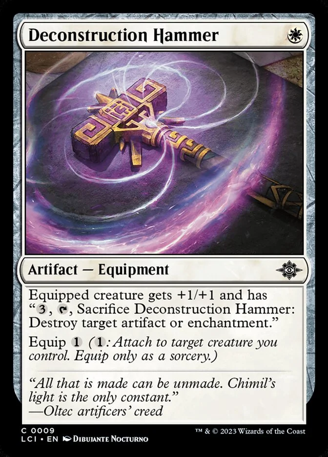 Deconstruction Hammer 「LCI/9」「EN」