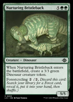 Nurturing Bristleback #203 · Magic: The Gathering