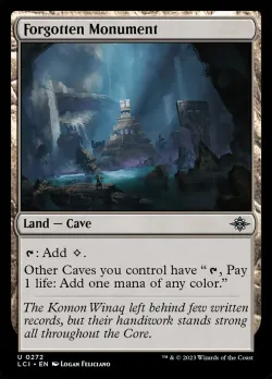 Forgotten Monument #272 · Magic: The Gathering