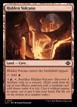 Hidden Volcano #277 · Magic: The Gathering