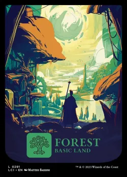 Forest #291 · Magic: The Gathering
