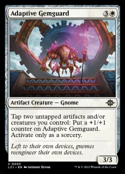 Adaptive Gemguard #3 · Magic: The Gathering
