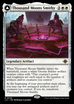 Thousand Moons Smithy // Barracks of the Thousand #39 · Magic: The Gathering