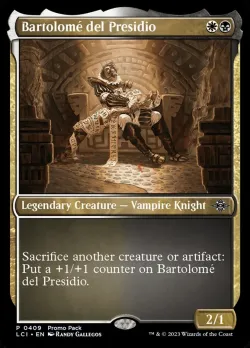 Bartolomé del Presidio 「LCI/409」「EN」