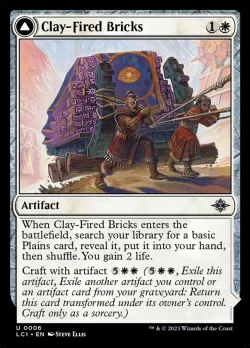 Clay-Fired Bricks // Cosmium Kiln #6 · Magic: The Gathering