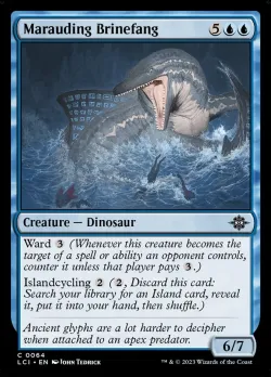 Marauding Brinefang #64 · Magic: The Gathering