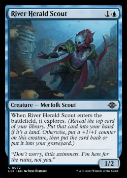 River Herald Scout #72 · Magic: The Gathering