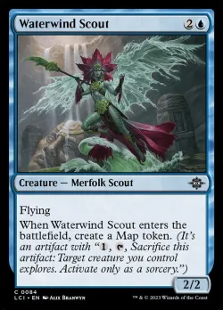 Waterwind Scout #84 · Magic: The Gathering