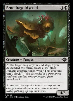 Broodrage Mycoid #95 · Magic: The Gathering