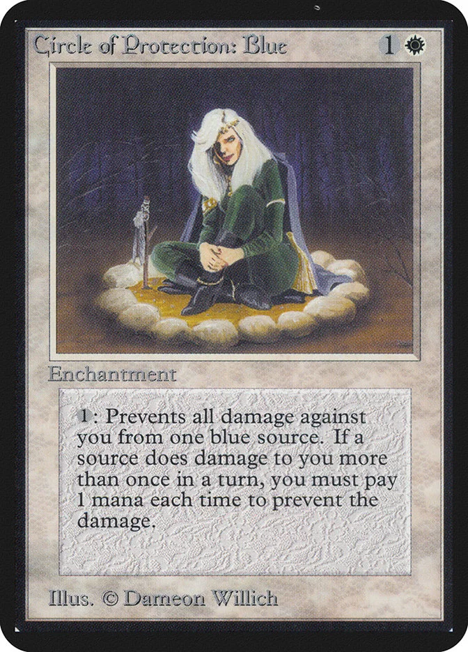 Circle of Protection: Blue 「LEA/10」「EN」