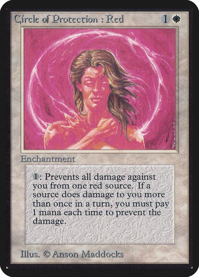 Circle of Protection: Red 「LEA/12」「EN」