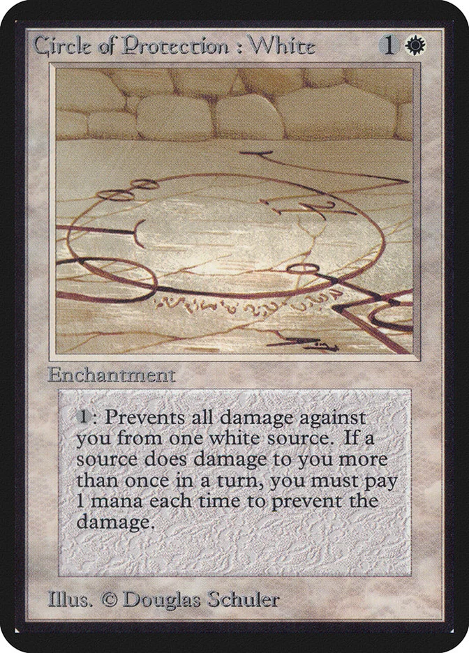 Circle of Protection: White 「LEA/13」「EN」