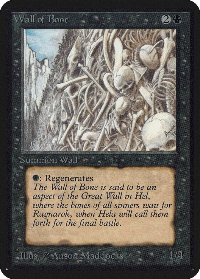 Wall of Bone 「LEA/132」「EN」