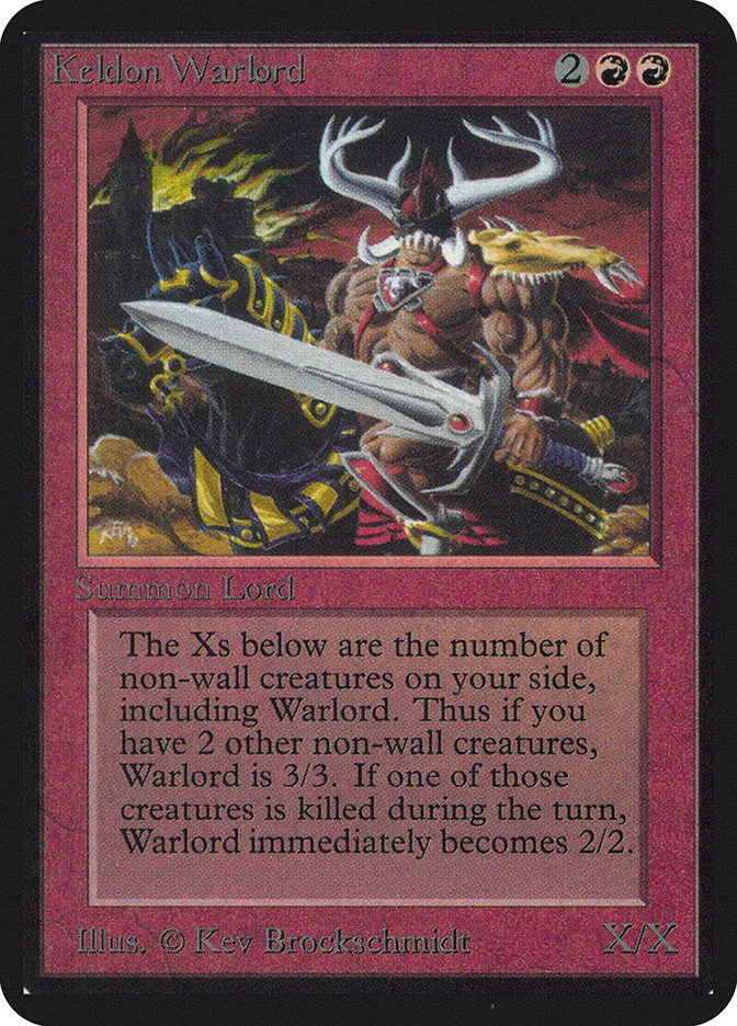 Keldon Warlord 「LEA/160」「EN」