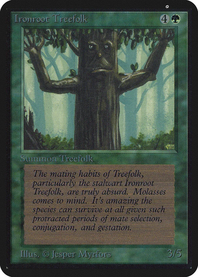 Ironroot Treefolk 「LEA/203」「EN」